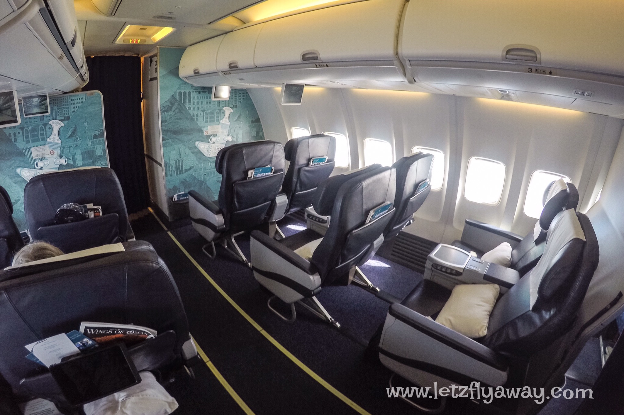 Oman Air Business Class Boeing 737 800