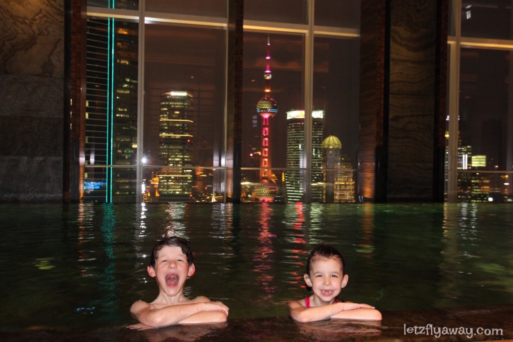 Four Seasons Shanghai Pudong with Kids Pool and Spa