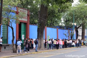 Frida kahlo ticket line