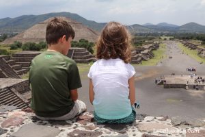 Teotihuacan with kids