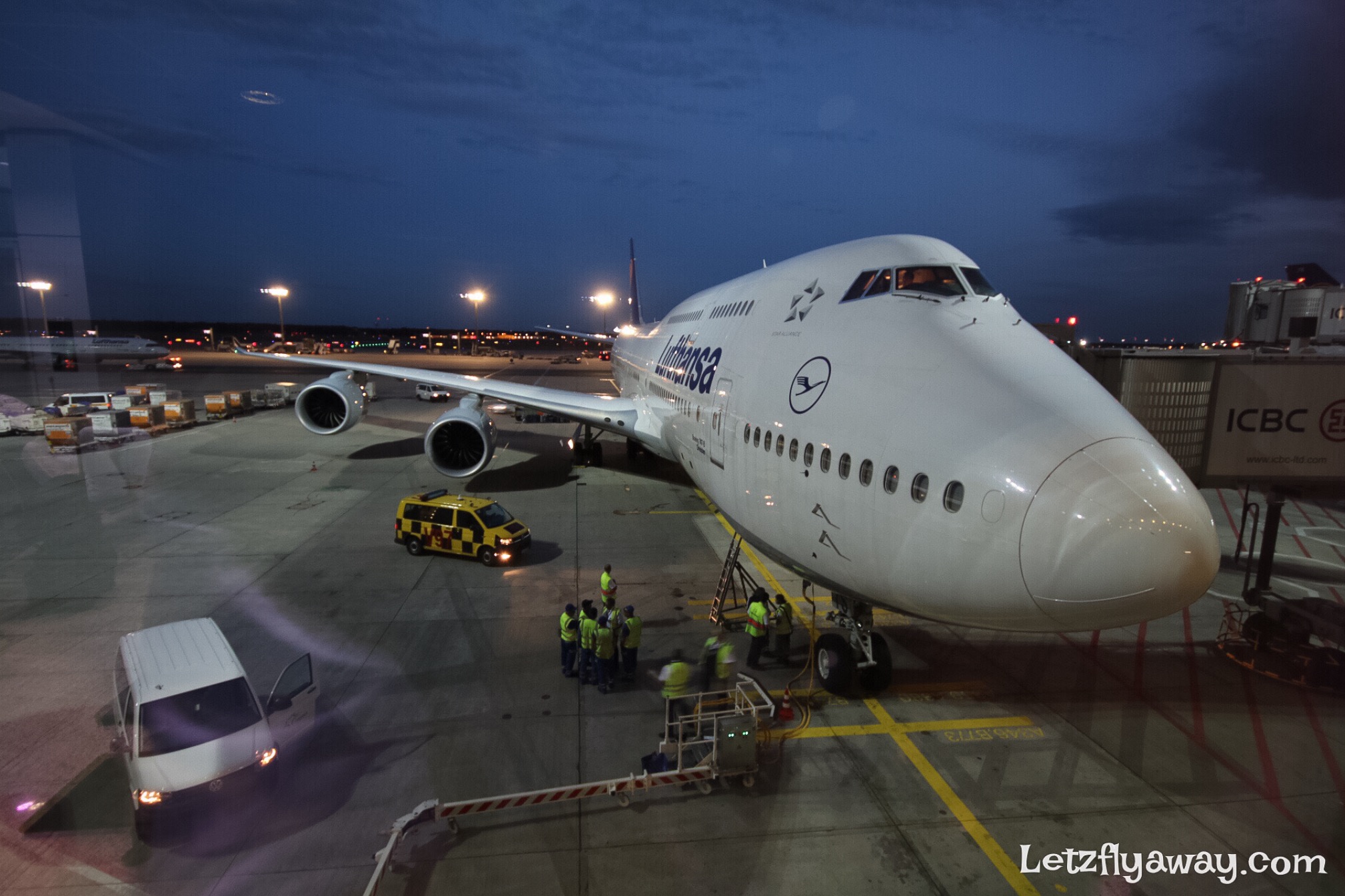 Lufthansa Business Class Boeing 747 8 Upper Deck Flight Review