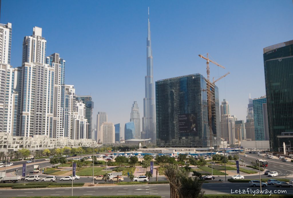 The Oberoi Dubai burj khalifa view