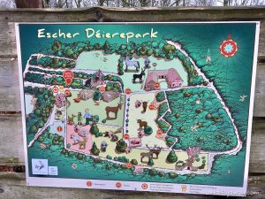 Déirepark Esch Gaalgebierg map