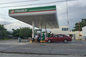 Playa del Carmen with Kids gas station scam