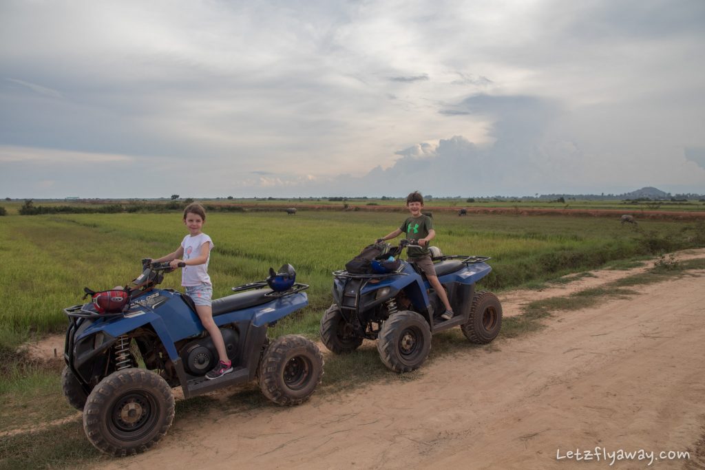 Siem Reap Quad Bike Adventure with Kids