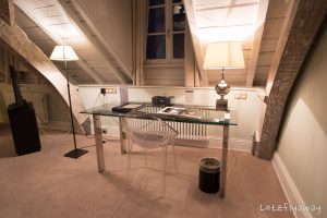 Hotel Le Place d’Armes Luxembourg work desk