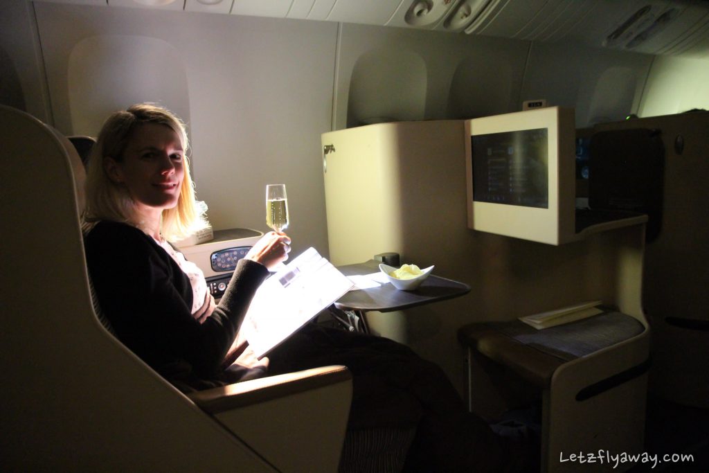 etihad business class Boeing 777 window seat