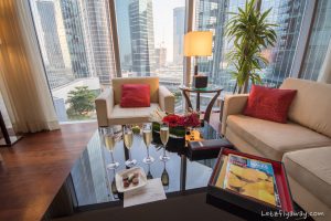 The Oberoi Dubai living room