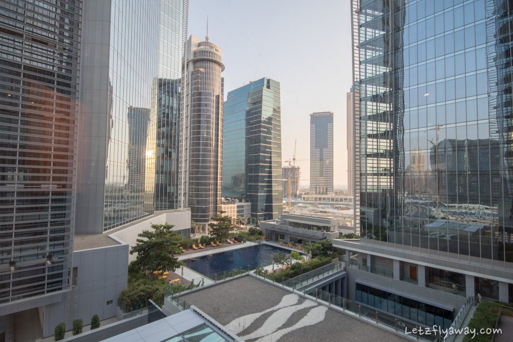 The Oberoi Dubai pool view suite