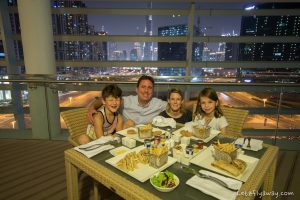 The Oberoi Dubai family dinner