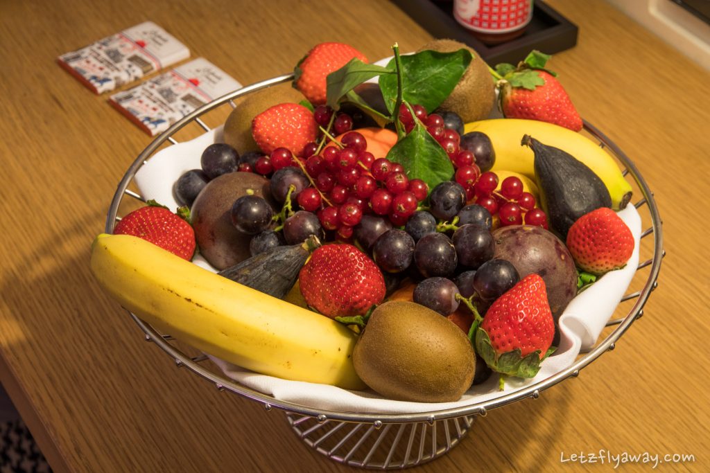 Sofitel Le Grand Ducal fruit basket