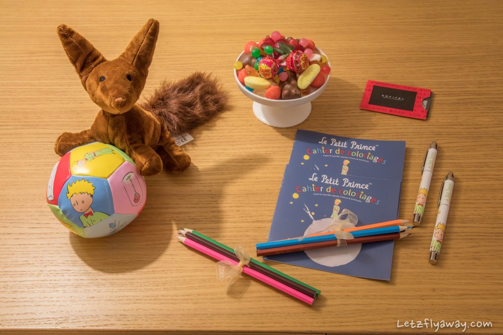 Sofitel Le Grand Ducal kids welcome amenities