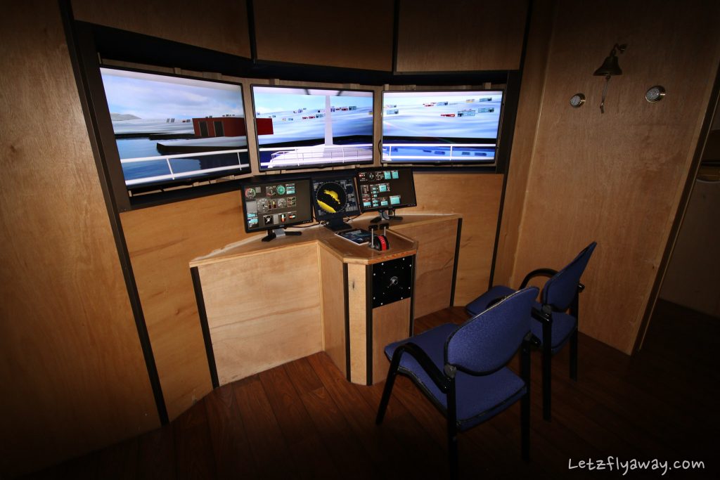 Polaria ship simulator