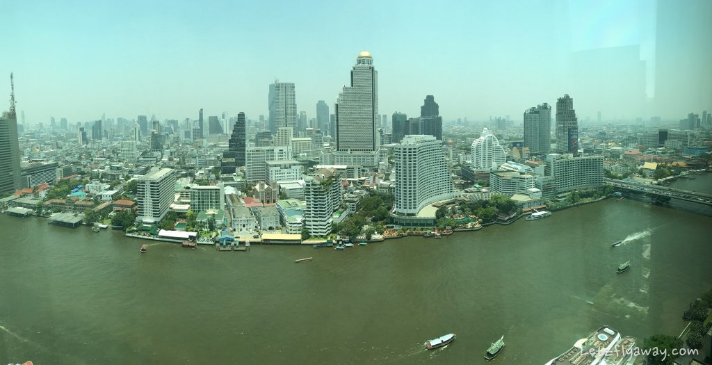 Peninsula Bangkok view 33 floor