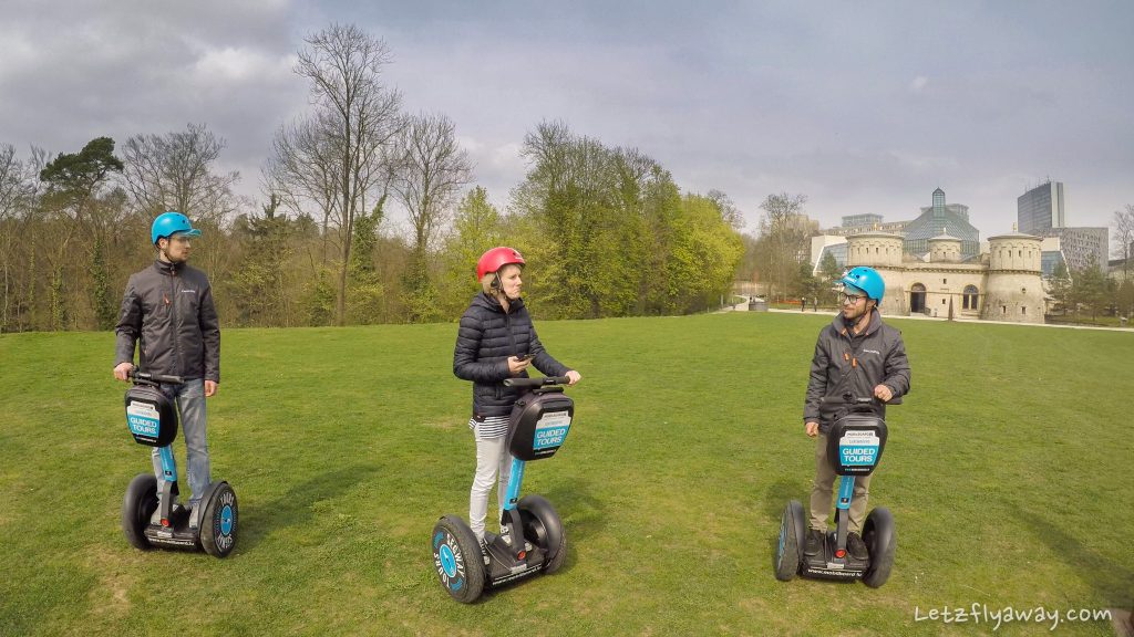 Luxembourg City by Segway Kirchberg