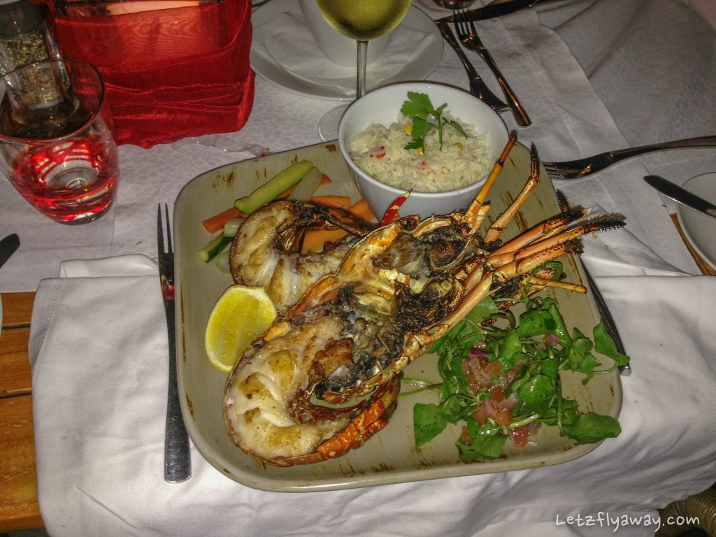 Constance Ephelia Resort lobster