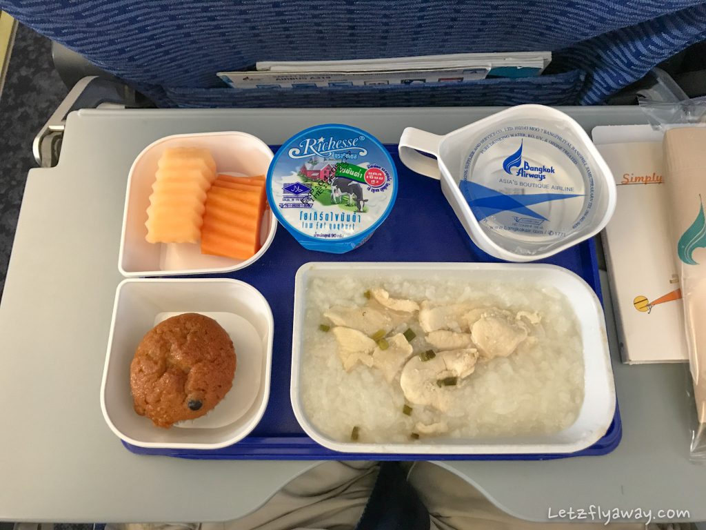 Bangkok Airways Review meal
