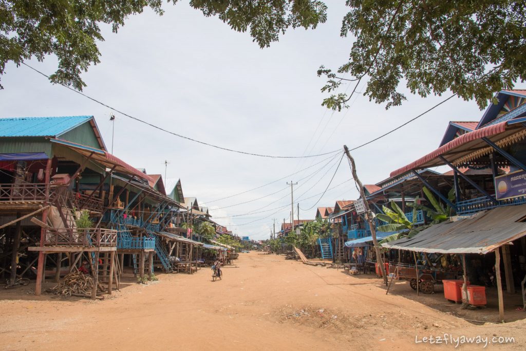 street in kampong phluk