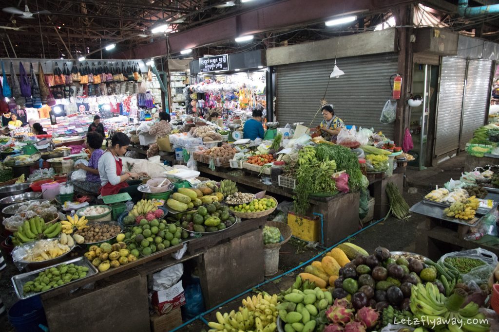 Siem reap old market