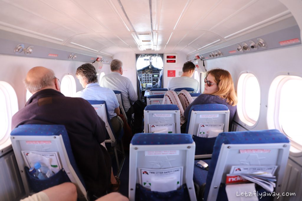 Air Kenya twin otter cabin