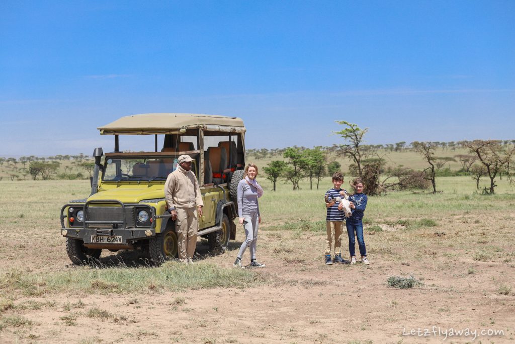Kenya safari with kids in Masai Mara