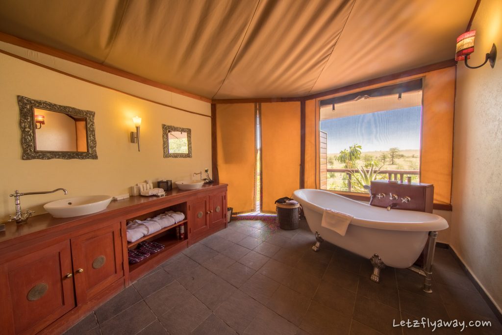 Kempinski Olare Mara bathroom
