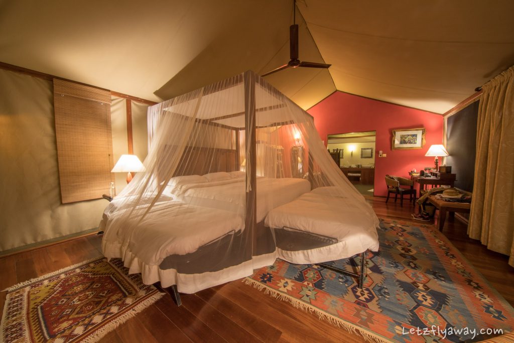 Kempinski Olare Mara family tent